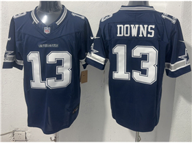 Dallas Cowboys #13 Caleb Downs Blue Vapor F.U.S.E. Limited Jersey