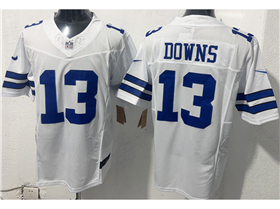 Dallas Cowboys #13 Caleb Downs White Vapor F.U.S.E. Limited Jersey