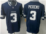 Dallas Cowboys #3 George Pickens Blue Vapor F.U.S.E. Limited Jersey
