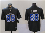 Dallas Cowboys #88 CeeDee Lamb Black Fashion Limited Jersey
