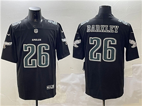 Philadelphia Eagles #26 Saquon Barkley Black Fashion Limited Jersey