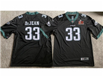 Philadelphia Eagles #33 Cooper DeJean Black Super Bowl LIX Limited Jersey