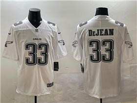 Philadelphia Eagles #33 Cooper DeJean White Fashion Limited Jersey