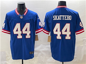 New York Giants #44 Cam Skattebo Royal Classic Vapor F.U.S.E. Limited Jersey