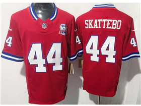 New York Giants #44 Cam Skattebo Throwback Red Vapor F.U.S.E. Limited Jersey