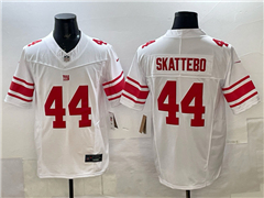 New York Giants #44 Cam Skattebo White Vapor F.U.S.E. Limited Jersey