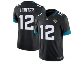 Jacksonville Jaguars #12 Travis Hunter Black Vapor F.U.S.E. Limited Jersey