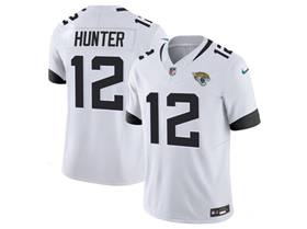 Jacksonville Jaguars #12 Travis Hunter White Vapor F.U.S.E. Limited Jersey