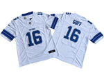 Detroit Lions #16 Jared Goff 2024 White Vapor F.U.S.E. Limited Jersey