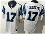 Carolina Panthers #17 Xavier Legette White Vapor F.U.S.E. Limited Jersey