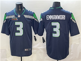 Seattle Seahawks #3 Nick Emmanwori Blue Super Bowl LX Limited Jersey