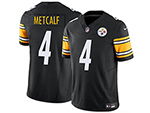 Pittsburgh Steelers #4 DK Metcalf Black Vapor F.U.S.E. Limited Jersey