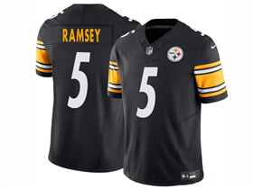 Pittsburgh Steelers #5 Jalen Ramsey Black Vapor F.U.S.E. Limited Jersey