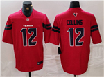 Houston Texans #12 Nico Collins Red Vapor Limited Jersey