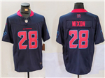 Houston Texans #28 Joe Mixon Alternate Navy Vapor F.U.S.E. Limited Jersey