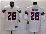 Houston Texans #28 Joe Mixon White Vapor Limited Jersey