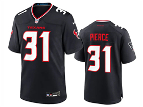 Houston Texans #31 Dameon Pierce 2024 Navy Vapor Limited Jersey