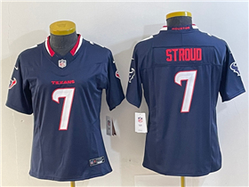Houston Texans #7 C.J. Stroud Women's Navy Vapor Limited Jersey