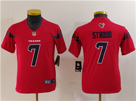 Houston Texans #7 C.J. Stroud Youth Red Vapor Limited Jersey