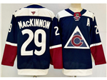 Colorado Avalanche #29 Nathan MacKinnon Navy Alternate Jersey