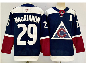 Colorado Avalanche #29 Nathan MacKinnon Navy Alternate Jersey