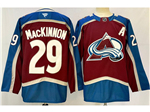 Colorado Avalanche #29 Nathan MacKinnon Home Burgundy Jersey