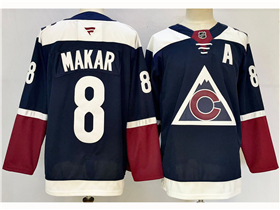 Colorado Avalanche #8 Cale Makar Navy Alternate Jersey