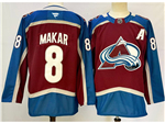Colorado Avalanche #8 Cale Makar Home Burgundy Jersey