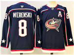 Columbus Blue Jackets #8 Zach Werenski Navy Jersey