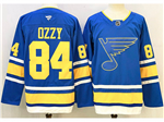 St. Louis Blues #84 Ozzy Osbourne Home Blue Jersey