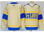 St. Louis Blues Cream 2025 Winter Classic Team Jersey