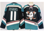 Anaheim Ducks #11 Trevor Zegras Alternate Black Jersey