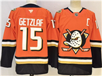 Anaheim Ducks #15 Ryan Getzlaf Orange Jersey