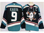 Anaheim Ducks #9 Paul Kariya Alternate Black Jersey