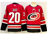 Carolina Hurricanes #20 Sebastian Aho Red Jersey