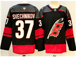 Carolina Hurricanes #37 Andrei Svechnikov Black Jersey