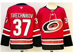 Carolina Hurricanes #37 Andrei Svechnikov Red Jersey
