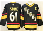 Vegas Golden Knights #61 Mark Stone Black Reverse Retro Jersey