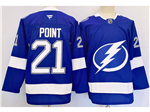 Tampa Bay Lightning #21 Brayden Point Blue Jersey