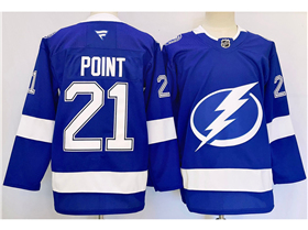 Tampa Bay Lightning #21 Brayden Point Blue Jersey