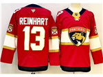 Florida Panthers #13 Sam Reinhart Red Jersey