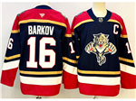 Florida Panthers #16 Aleksander Barkov Black Reverse Retro Jersey
