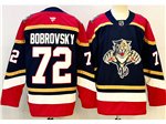 Florida Panthers #72 Sergei Bobrovsky Black Reverse Retro Jersey