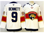Florida Panthers #9 Sam Bennett White Jersey