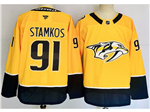 Nashville Predators #91 Steven Stamkos Gold Jersey