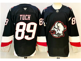 Buffalo Sabres #89 Alex Tuch Black Jersey