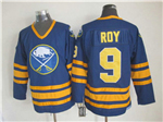 Buffalo Sabres #9 Derek Roy CCM Vintage Navy Blue Jersey