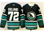 San Jose Sharks #72 William Eklund Black Jersey