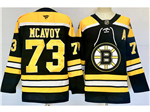 Boston Bruins #73 Charlie McAvoy Black Jersey