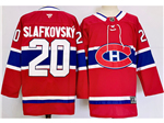 Montreal Canadiens #20 Juraj Slafkovsky Red Jersey